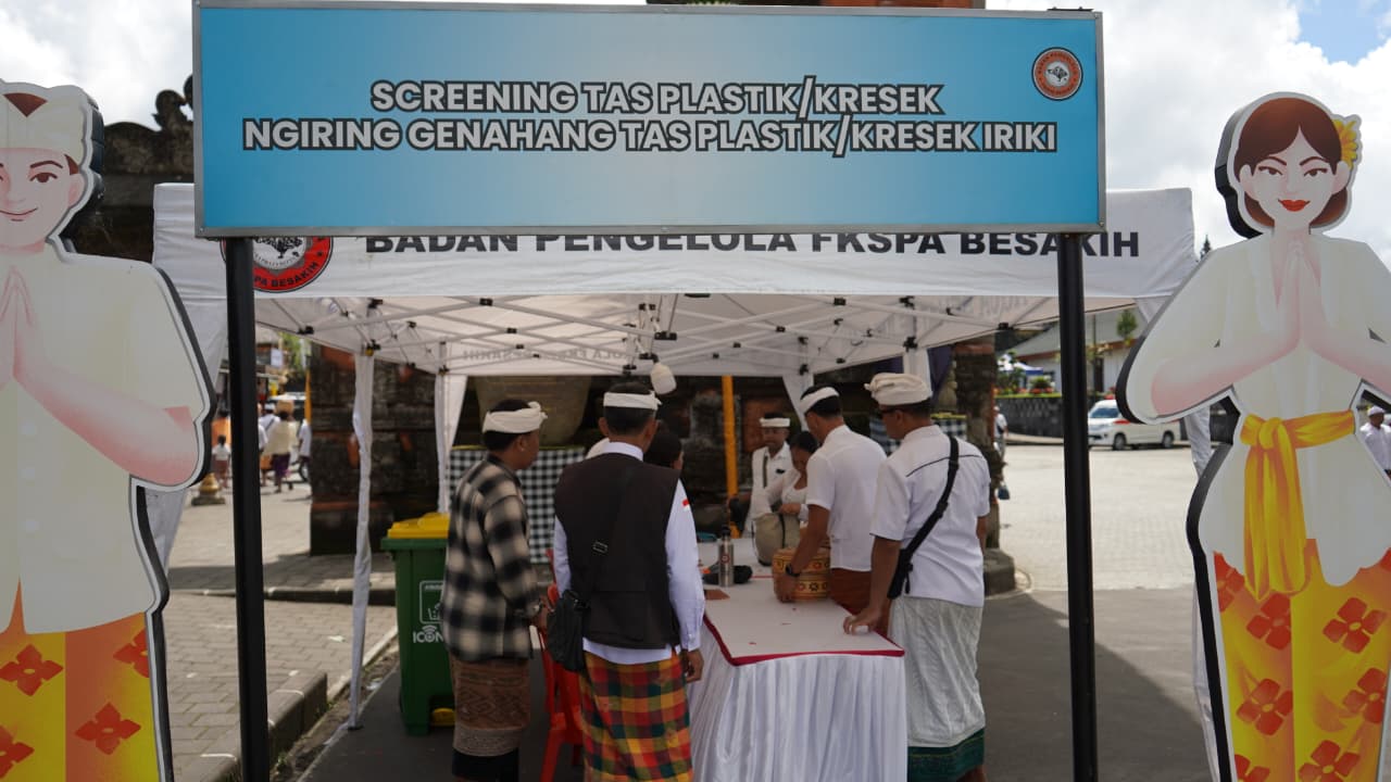 Screening Plastik Intensif Dilakukan, Pastikan Karya IBTK Bebas Sampah Plastik Sekali Pakai