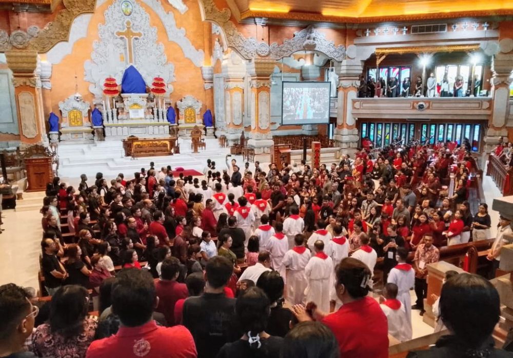 Perayaan Jumat Agung Berjalan Lancar dan Penuh Khidmat